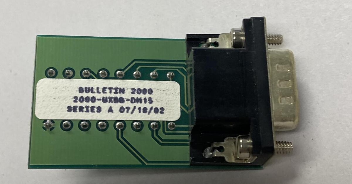 Used ALLEN BRADLEY,P27126,BREAKOUT BOARD
