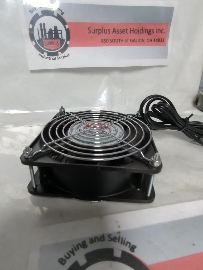 DAYTON,E-19455,COOLING FAN 115V 60/50HZ 0.24AMP 0.26WATT WITH COVER AND CORD NOS