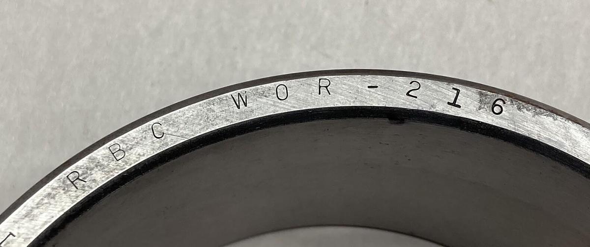 Used RBC,WOR-216,Roller Bearing Cup