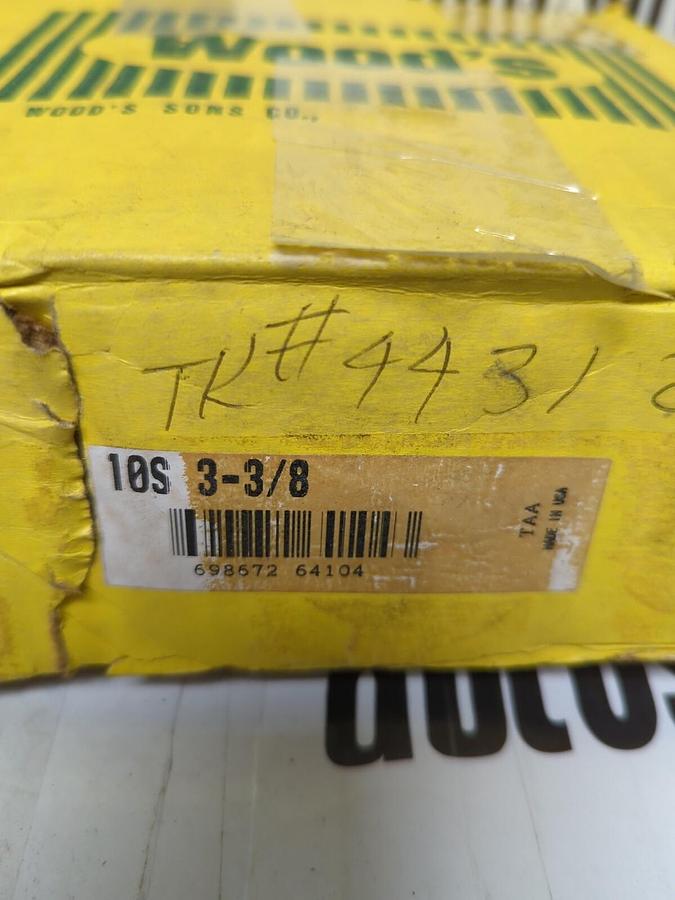 T.B. WOODS,10S 3-3/8,SURER FLEX FLANGE NOS