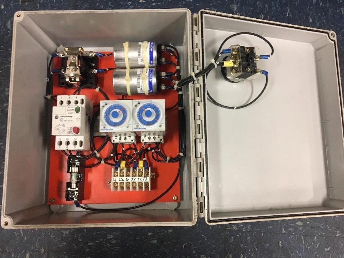 Hoffman,A12106CHSCFG,Enclosure W/ Allen Bradley Parts Inside
