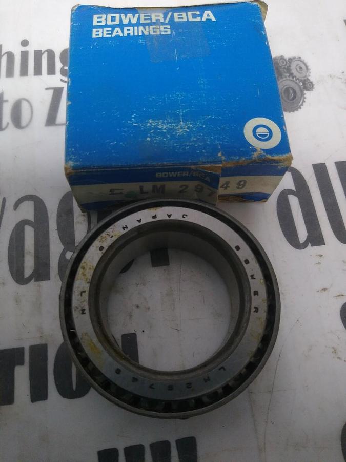 Used BOWER,LM29749,ROLLER BEARING CONE NOS