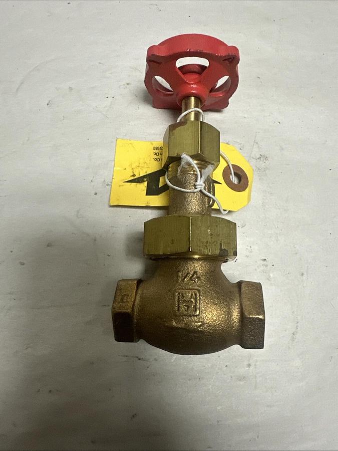 Milwaukee,200SWP 400WOG,1/4" Brass Gate Valve Fig. 592