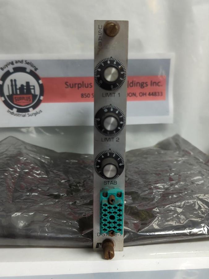 Used RELIANCE ELECTRIC,0-51862-1,USAB PLC BOARD PRE-OWNED