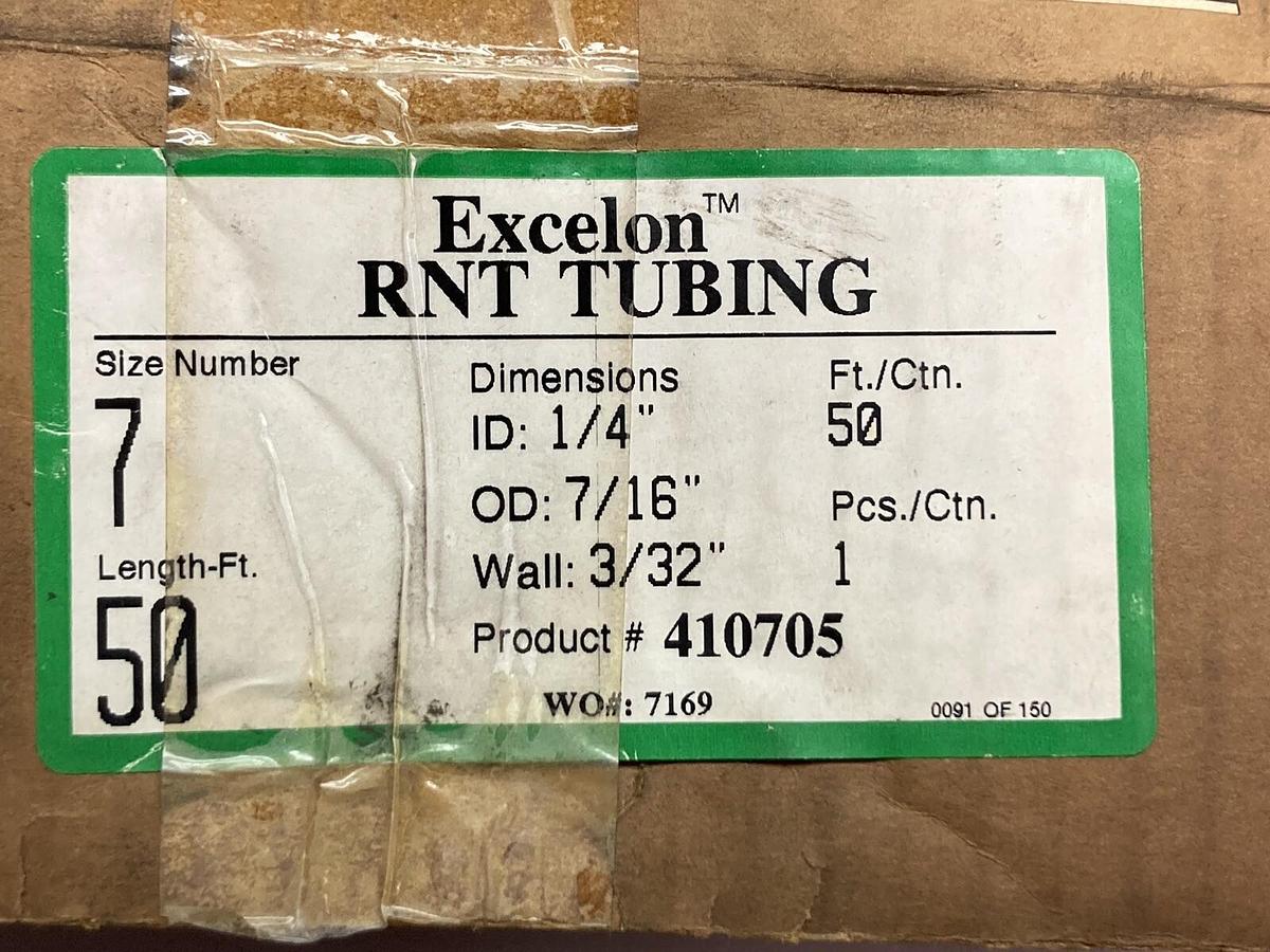 Excelon,410705,RNT Tubing 50 FT Roll 1/4" ID 7/16 OD