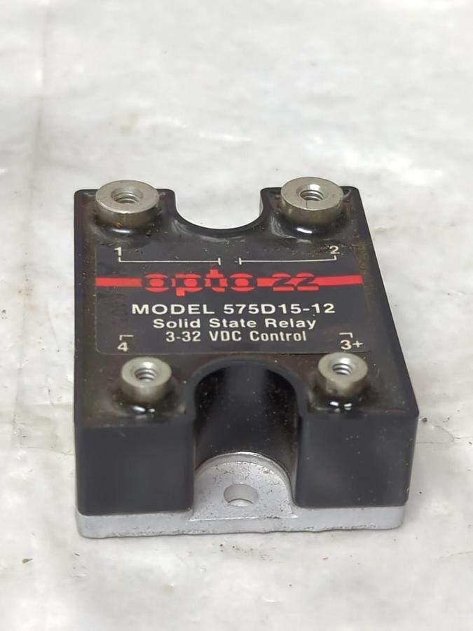 OPTO 22,575D15-12,SOLID STATE RELAY NOS