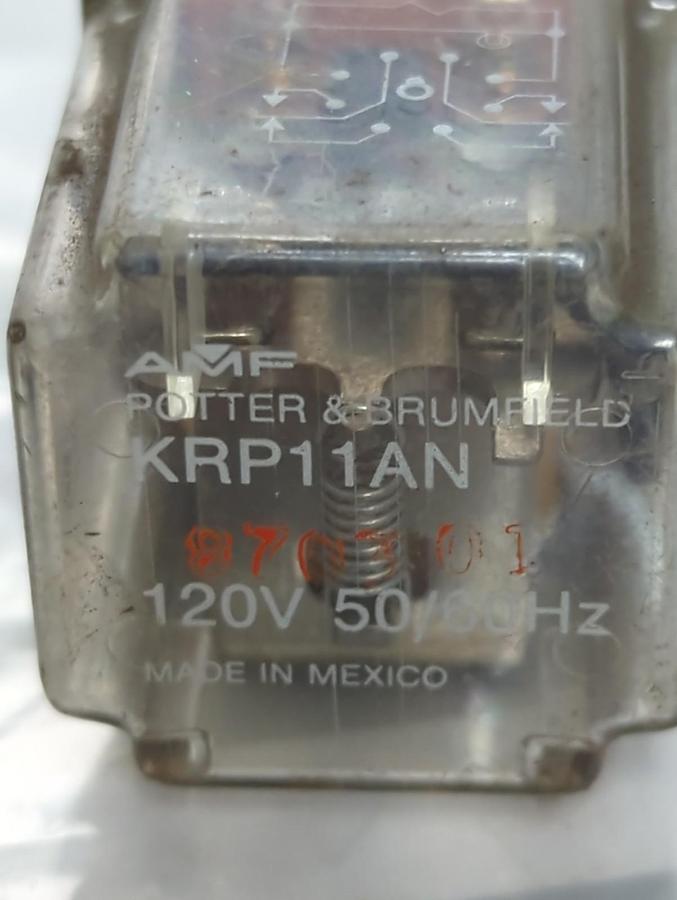 Used P&B,KRP11AN,PLUG IN RELAY 8-PIN LOT OF 2 PRE-OWNED