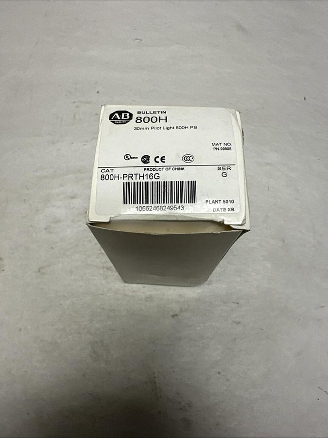 Used Allen-Bradley,800H-PRTH16G,Push Button Green NEW