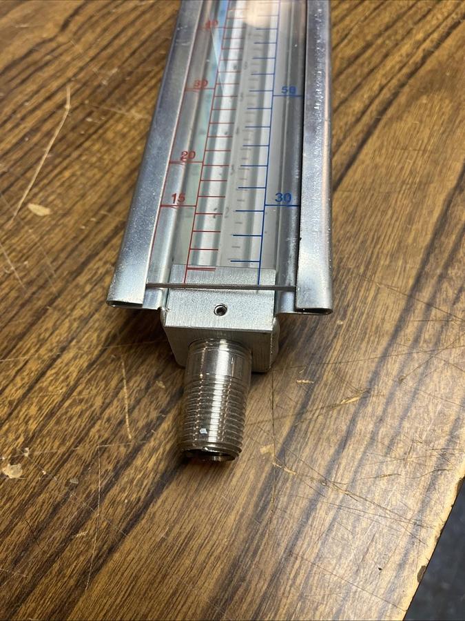 UNBRANDED,0-400 GALLON,PORTA FEED TEST GAUGE 47" 1" NPT