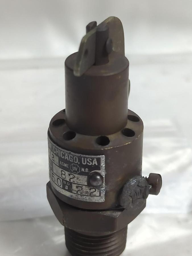 Used AQUATROL,130,SAFETY RELIEF VALVE 1/2 INCH PRE-OWNED