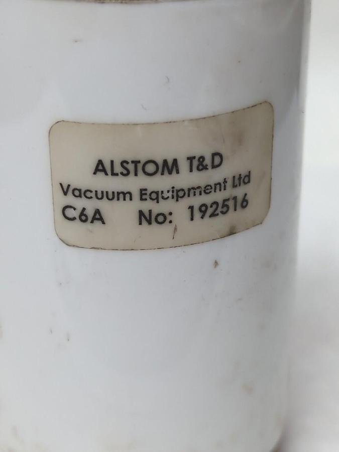 Used ALSTOM T&D,C6A,VACUUM BOTTLE INTERUPTER TUBE PRE-OWNED