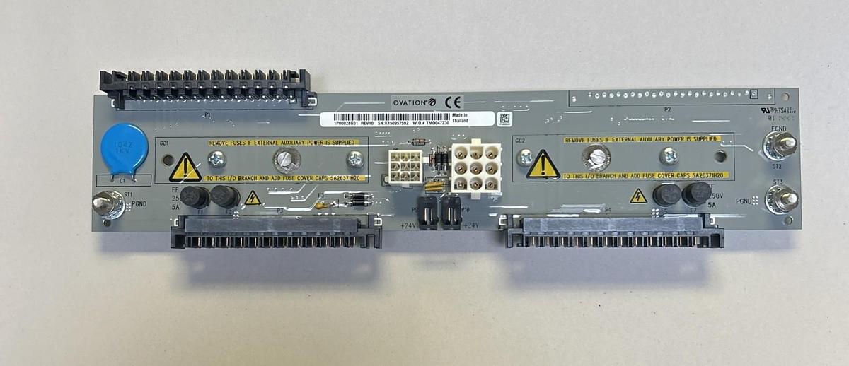 OVATION,1P00028G01,LOCAL I/O TRANSITION PANEL NOS