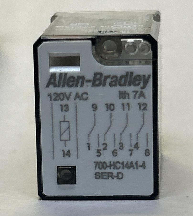 Used ALLEN BRADLEY,700-HC14A1-4,GENERAL PURPOSE RELAY NEW