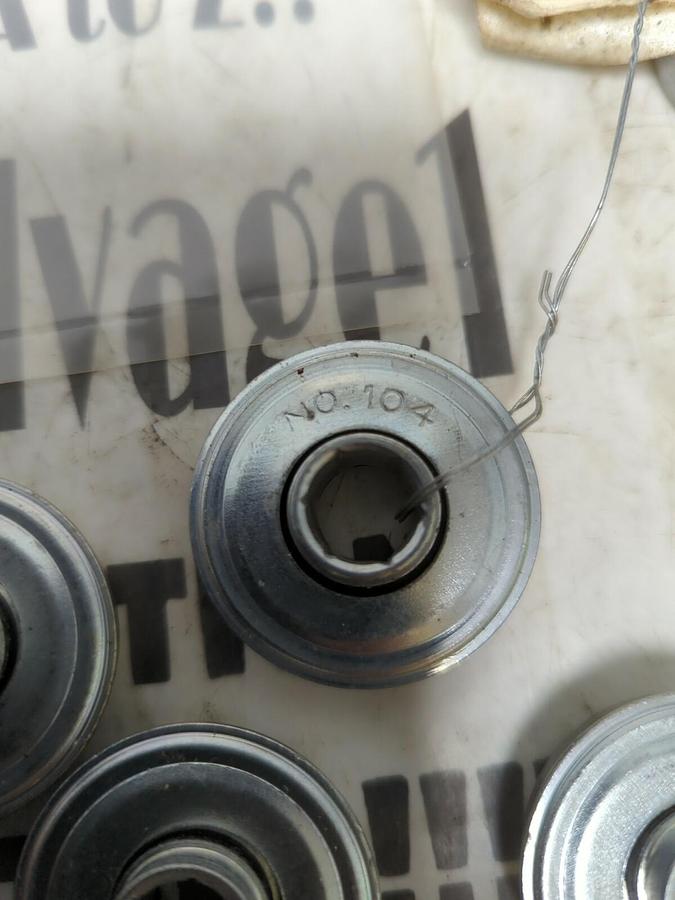 ALVEY,AL0101104,PULLEY SHEAVES 7/16 INCH BORE LOT OF 7 NOS