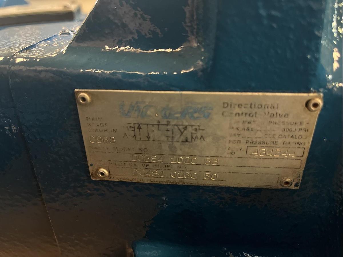 Used VICKERS,DG5S4-10-2C-53,DIRECTIONAL CONTROL VALVE NEEDS NEW SEALS