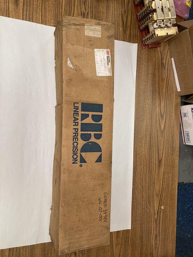 RBC,GN1404-34981,Precision Ball Scew Linear Bearing 33 INCH Length  S/N 07-001