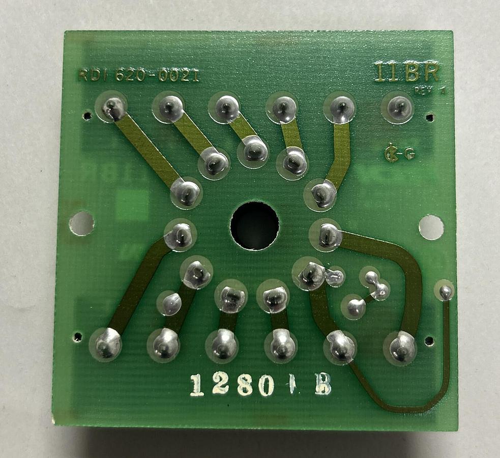 RDI,620-0021,RELAY SOCET BOARD LOT OF 9 NOS