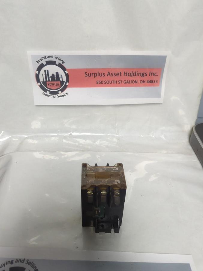 Used P&H,479Q33D3,PILOT DUTY CONTACT 600V 10 AMP 3-POLE PRE-OWNED