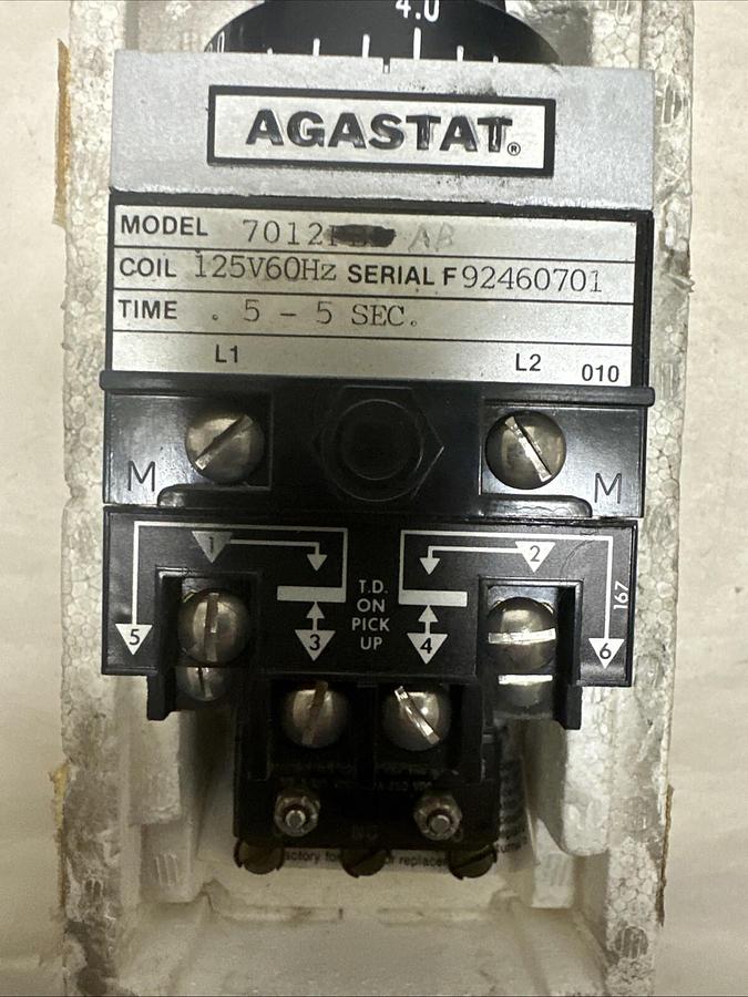 Agastat,7012AB,Timing Relay NEW