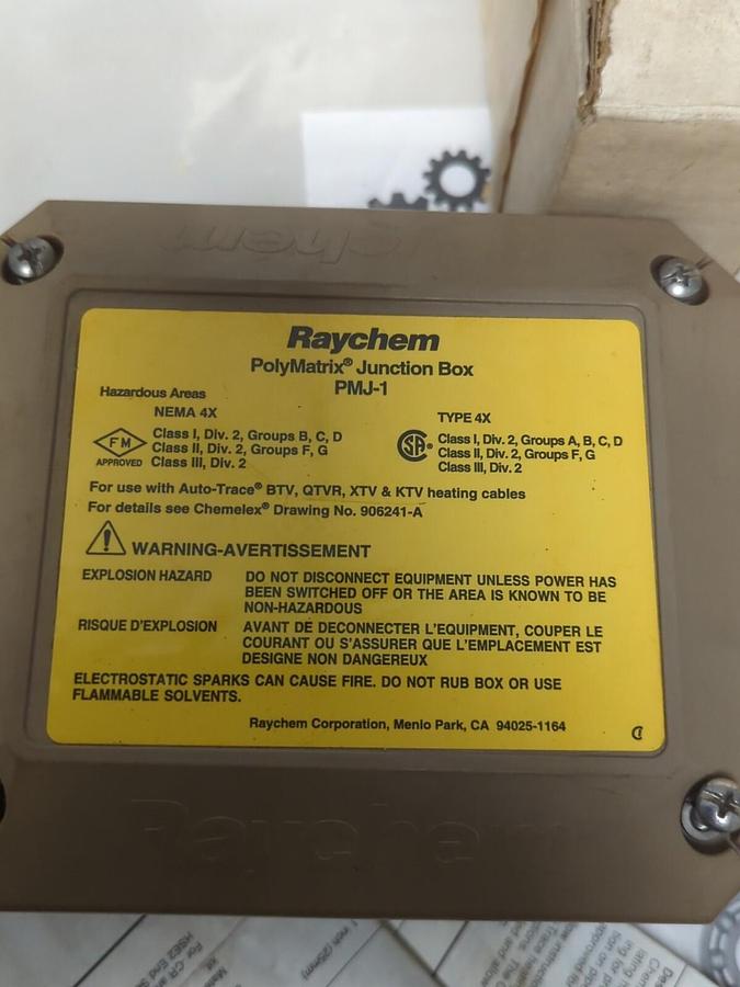 RAYCHEM,PMKG-JLP,POLYMATRIX POWER CONNECTION JUNCTION BOX/KIT NOS
