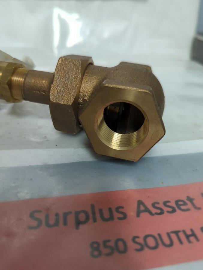 NIBCO,T-235-Y 3/4,TEFLON DISC GLOBE VALVE 3/4 INCH NOS