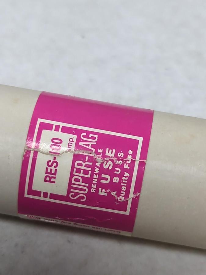 COOPER BUSSMANN,RES-100,RENEWABLE 100 AMP FUSE NOS