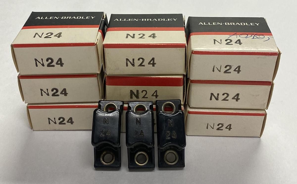 ALLEN BRADLEY,N24,OVERLOAD RELAY HEATER ELEMENT LOT OF 12 NOS