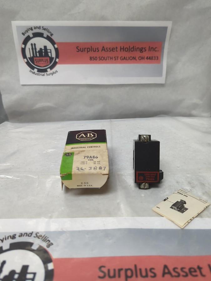 ALLEN BRADLEY,79A86,COIL 110-120V 60-50HZ NOS