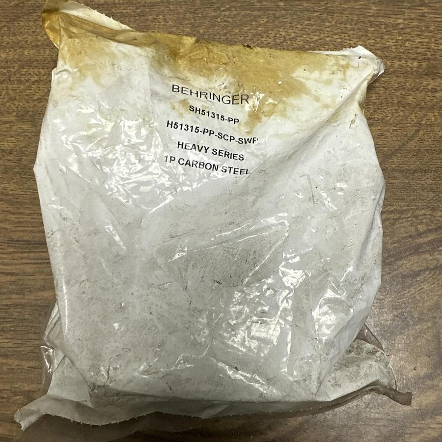 Behringer,H51315-PP-SCP-SWF,1P Carbon Steel