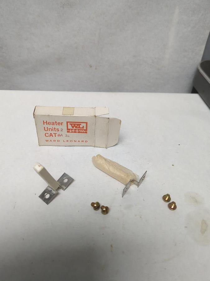WARD LEONARD,A15,OVERLOAD HEATER ELEMENT LOT OF 2 NOS