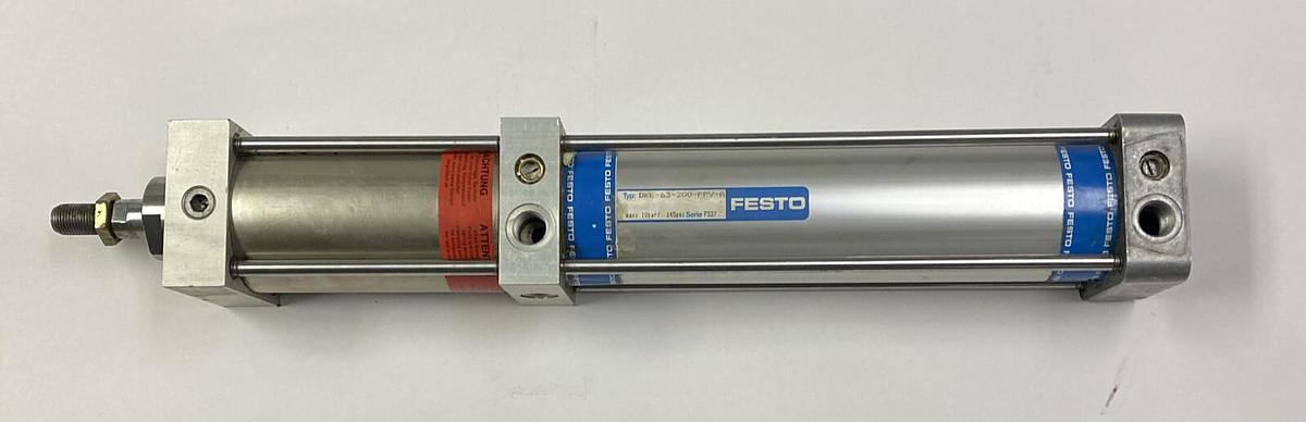 Used FESTO,DKE-63-200-PPV-A,PNEUMATIC CYLINDER