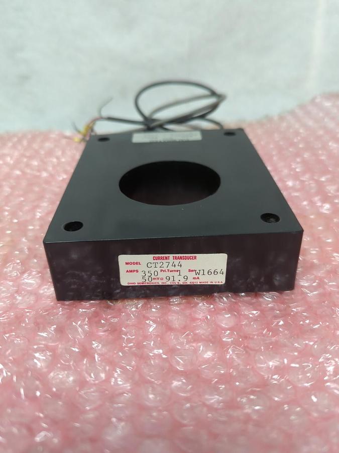 OHIO SEMITRONICS,CT2774,SERIES W1664 CURRENT TRANSDUCER 350 W 50 mA NOS