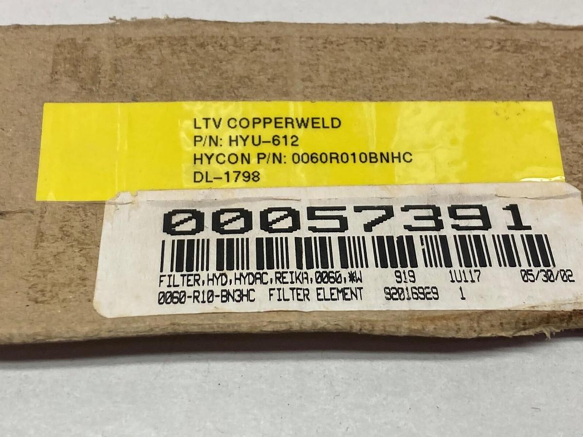 Used Hydac,00057391,Filter