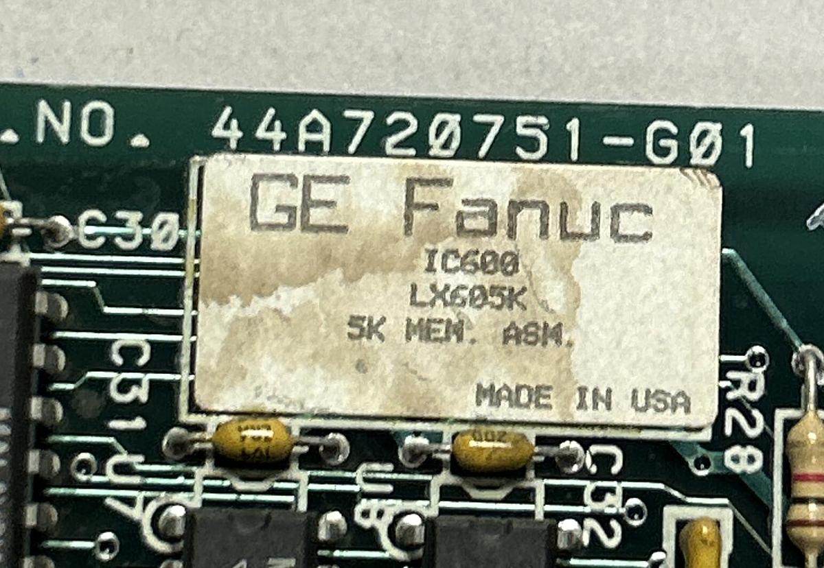 Used GE FANUC,IC600LX605K,MEMORY MODULE