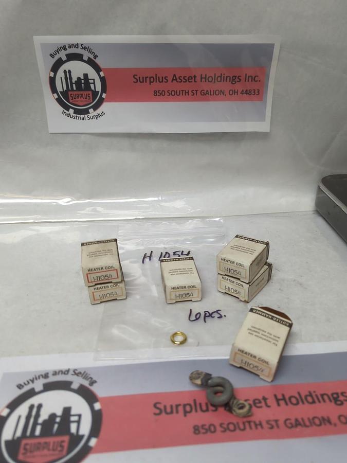 CUTLER-HAMMER,H1054,OVERLOAD HEATER ELEMENT LOT OF 6 NOS