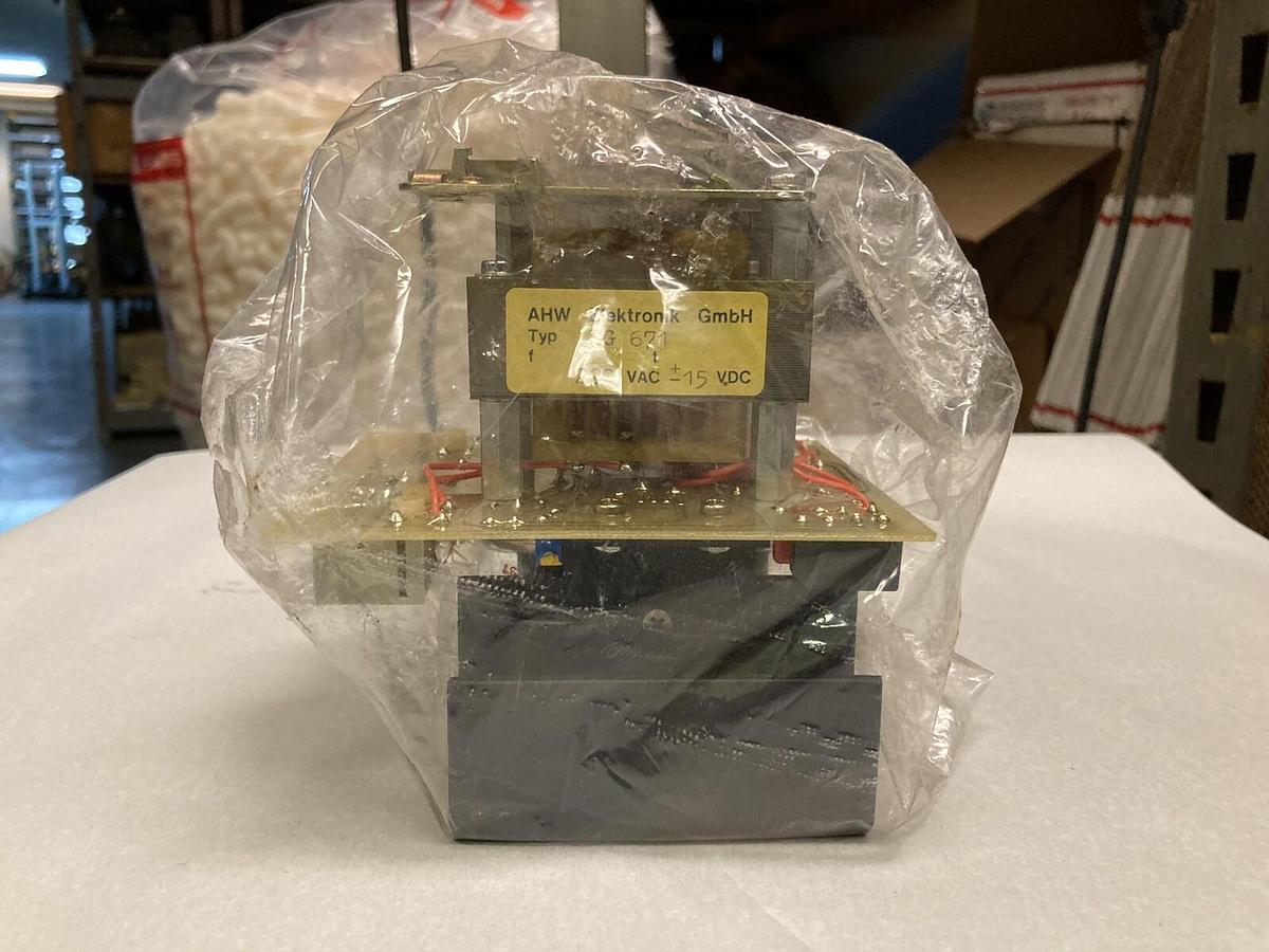 Used AHW Elektronik,NG 671,Control Card