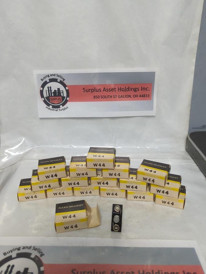 ALLEN BRADLEY,W44,THERMAL OVERLOAD HEATER ELEMENT LOT OF 17 NOS