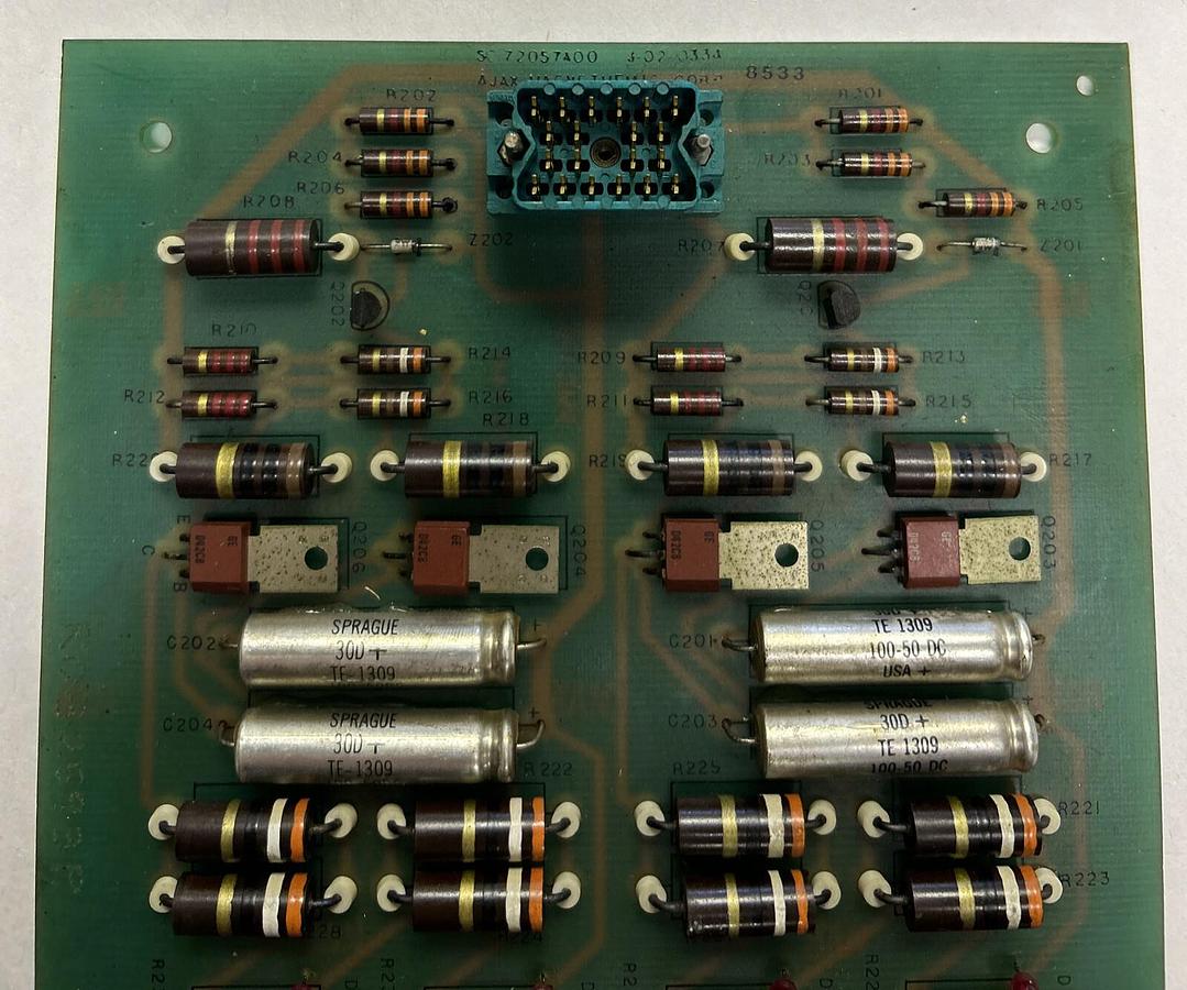 Used AJAX MAGNETHERMIC,SC72057A00,PC BOARD