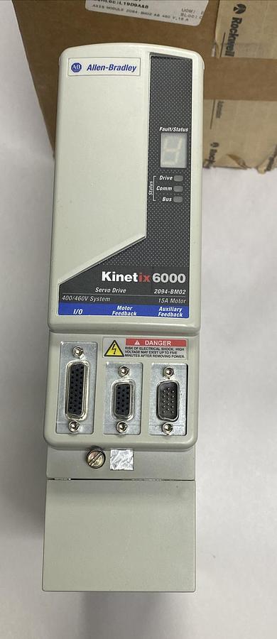 Used ALLEN BRADLEY,2094-BM02,SER A AXIS MODULE REFURBISHED