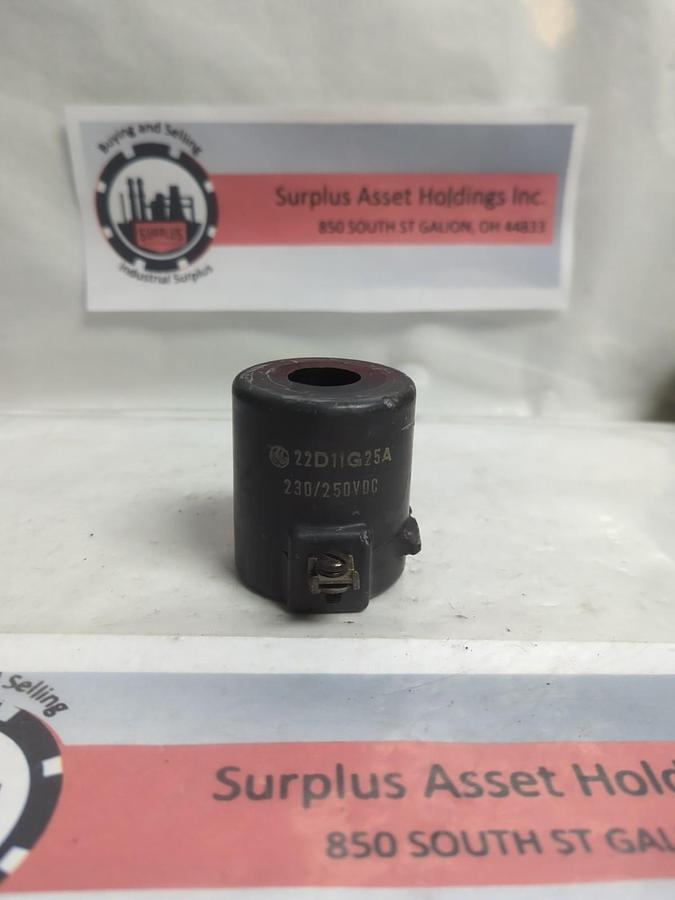 Used GE,22D11G25A,COIL 230/250VAC PRE-OWNED