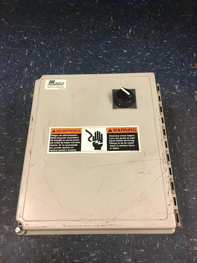 Hoffman,A12106CHSCFG,Enclosure W/ Allen Bradley Parts Inside