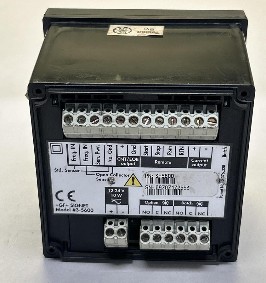 Used GEORG FISCHER SIGNET,3-5600,BATCH CONTROLLER
