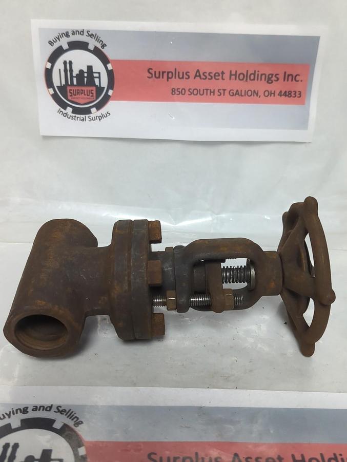 Used HENRY VOGT,E-40405R13,GATE VALVE 1 INCH PRE-OWNED