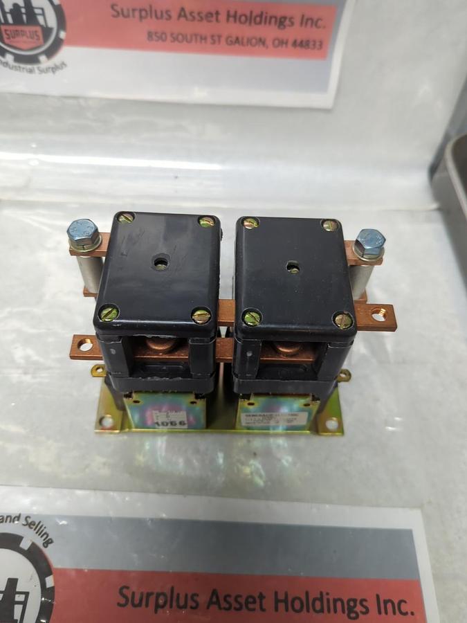 GE,CTTA154FR124XN,TYPE C REVERSING CONTACTOR 2-POLE 24V 100A NOS