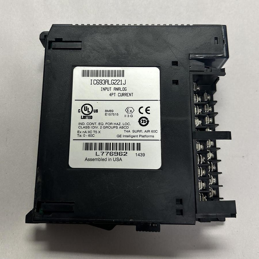 Used GE FANUC,IC693ALG221J,INPUT ANALOG MODULE