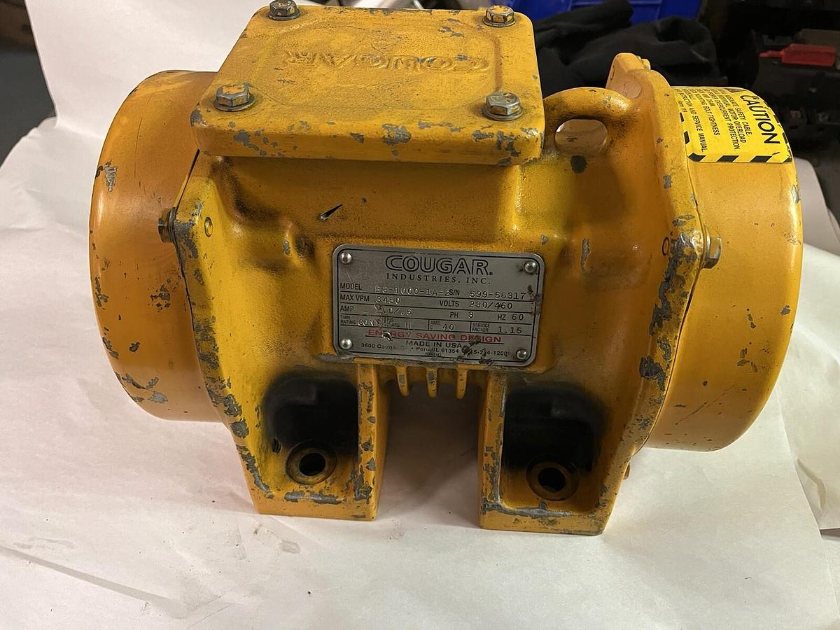 Used COUGAR,B3-1000-1A-2,BALL VIBRATOR