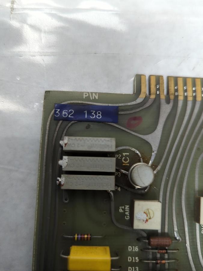Used CIRCUIT BOARD,362-138,CIRCUIT BOARD PRE-OWNED