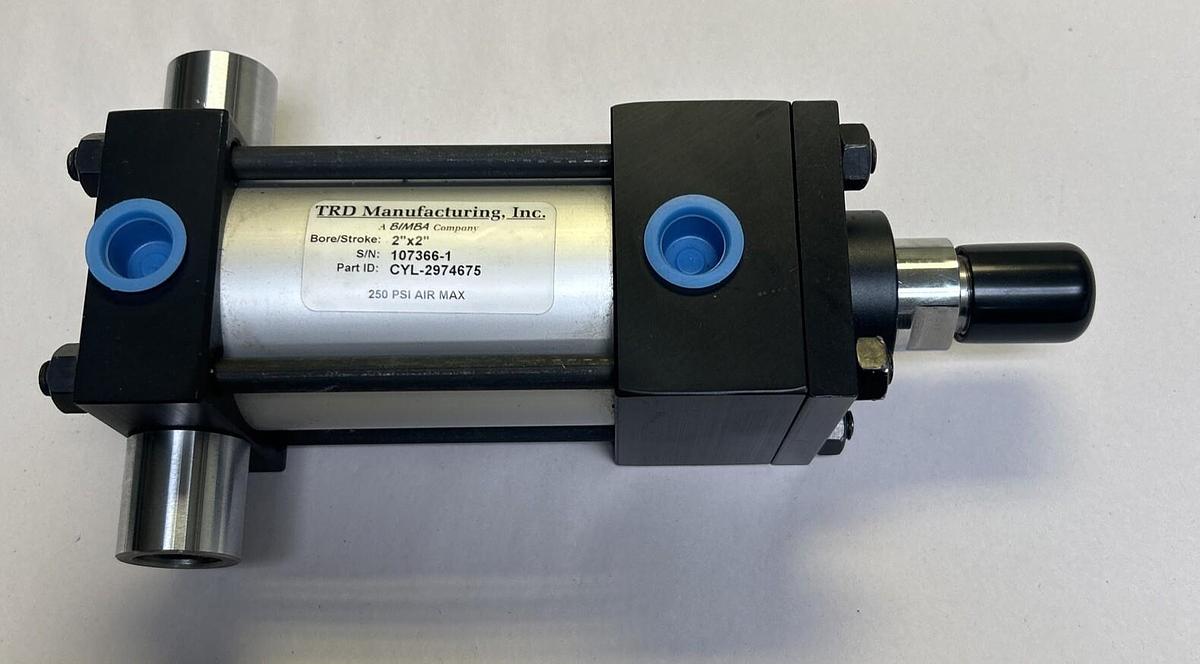 BIMBA,CYL-2974675,DOUBLE ACTING PNEUMATIC CYLINDER NOS