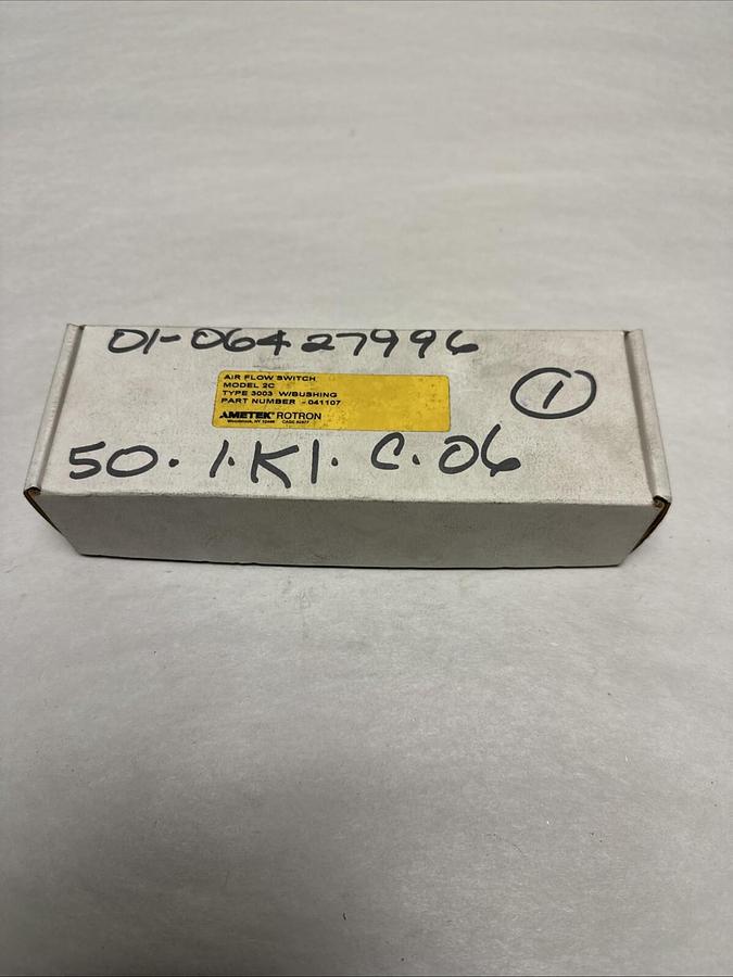 Used Ametek,041107,Air Flow Switch Model 2C