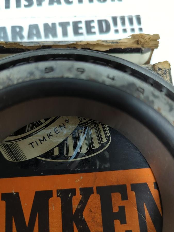 TIMKEN,594A,ROLLER BEARING CONE NOS